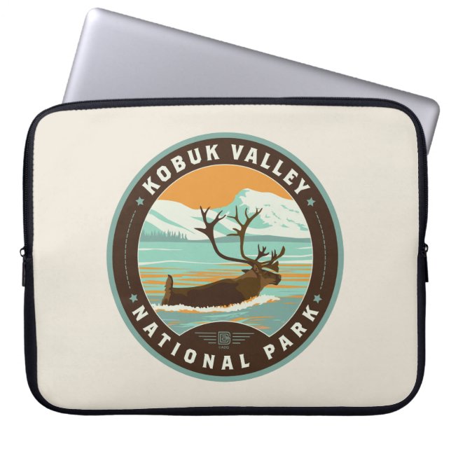 Nationalparken Kobuk Valley Laptop Fodral (Framsidan)