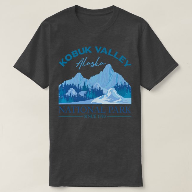 Nationalparken Kobuk Valley T Shirt (Design framsida)