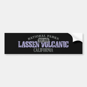Nationalparken Lassen Volcanic Bildekal