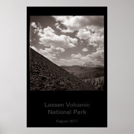 Nationalparken Lassen Volcanic, Cinder Cone Poster