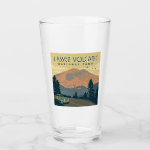 Nationalparken Lassen Volcanic Väg Resa Glaskopp