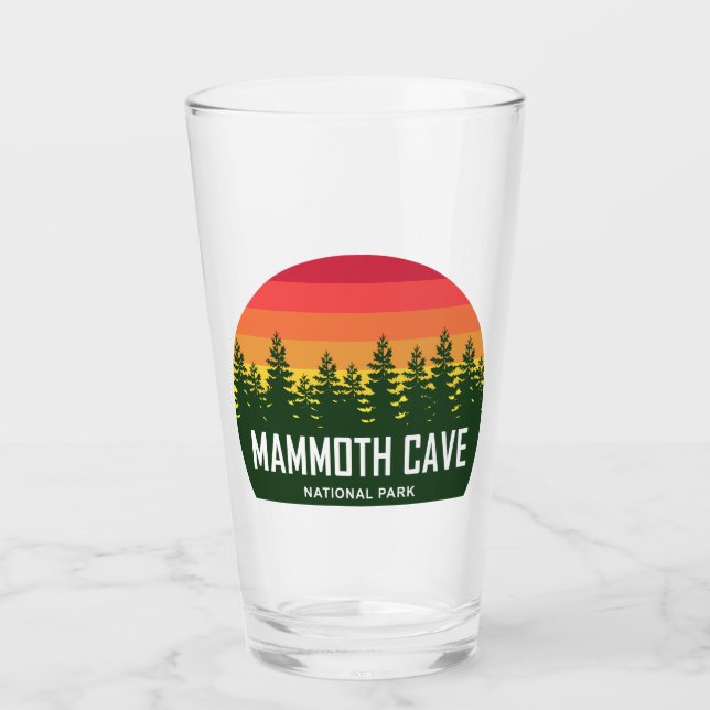 nationalparken Mammoth Cave Glaskopp (Framsida)