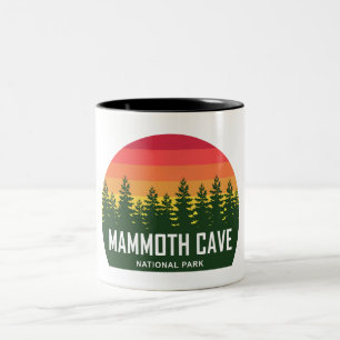 nationalparken Mammoth Cave Två-Tonad Mugg