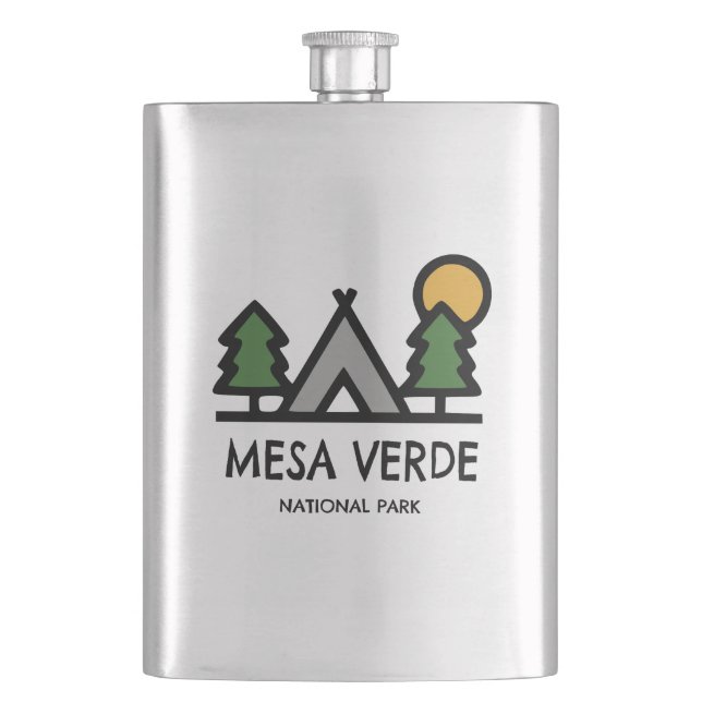 Nationalparken Mesa Verde Fickplunta (Framsidan)