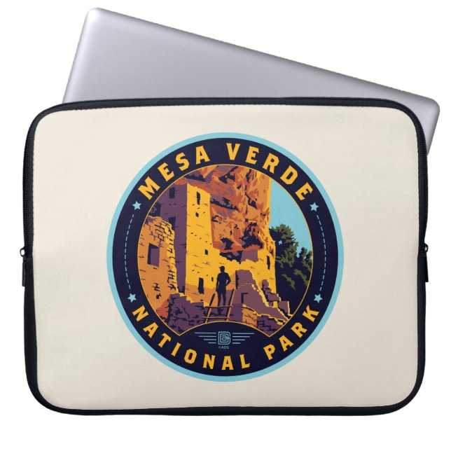 Nationalparken Mesa Verde Laptop Fodral (Framsidan)