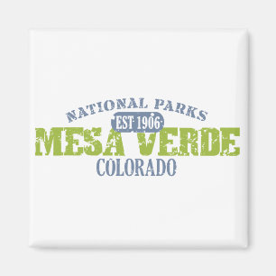 Nationalparken Mesa Verde Magnet