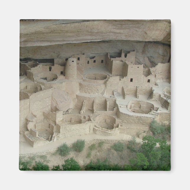 Nationalparken Mesa Verde Magnet (Framsidan)