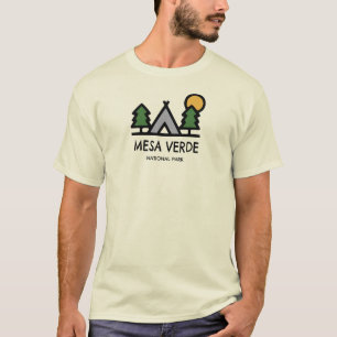 Nationalparken Mesa Verde T Shirt