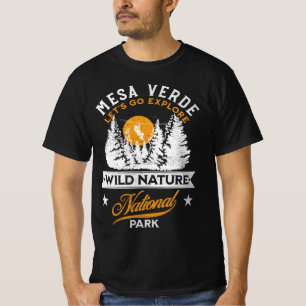 Nationalparken Mesa Verde T Shirt