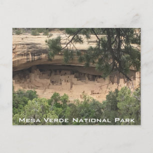 Nationalparken Mesa Verde Vykort