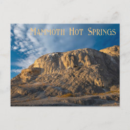 Nationalparken Mound Vår Yellowstone Vykort