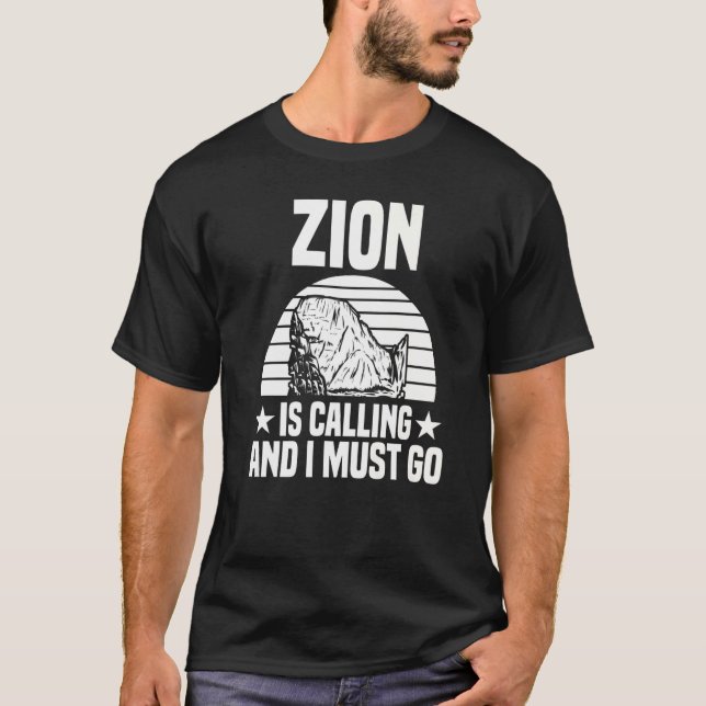 Nationalparken Nature Zion T Shirt (Framsida)