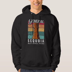Nationalparken Nevada Sequoia Redwood Hiking Campi Hoodie