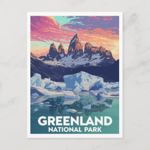 Nationalparken Nordöstra Grönland Vykort