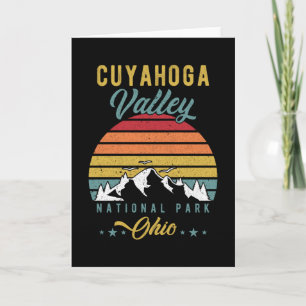 Nationalparken Ohio i Cuyahoga Valley Kort