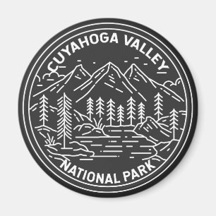 Nationalparken Ohio Monoline i Cuyahoga Valley Magnet