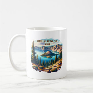 Nationalparken Oregon i Crater Sjö Kaffemugg