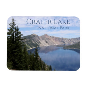 Nationalparken Oregon i Crater Sjö Magnet