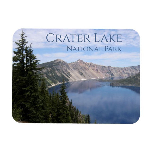 Nationalparken Oregon i Crater Sjö Magnet (Horisontell)