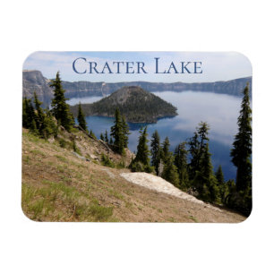 Nationalparken Oregon Magnet i Crater Sjö