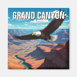 Nationalparken örn Grand Canyon Magnet
