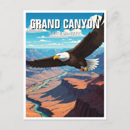 Nationalparken örn Grand Canyon Vykort