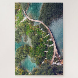 Nationalparken Plitvice Sjöar, Kroatien Pussel