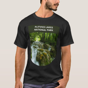 Nationalparken Plitvice sjöar - Kroatien T Shirt