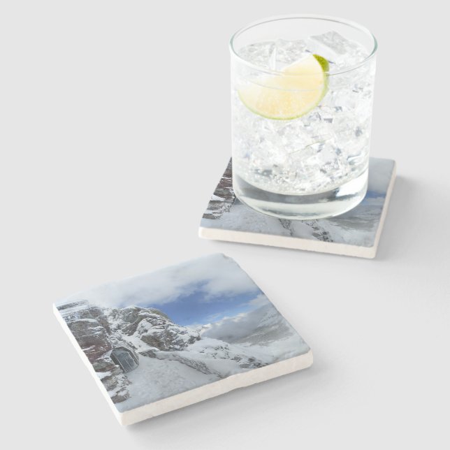 Nationalparken Ptarmigan Pass Tunnel North Glacier Stenunderlägg (Sidan)