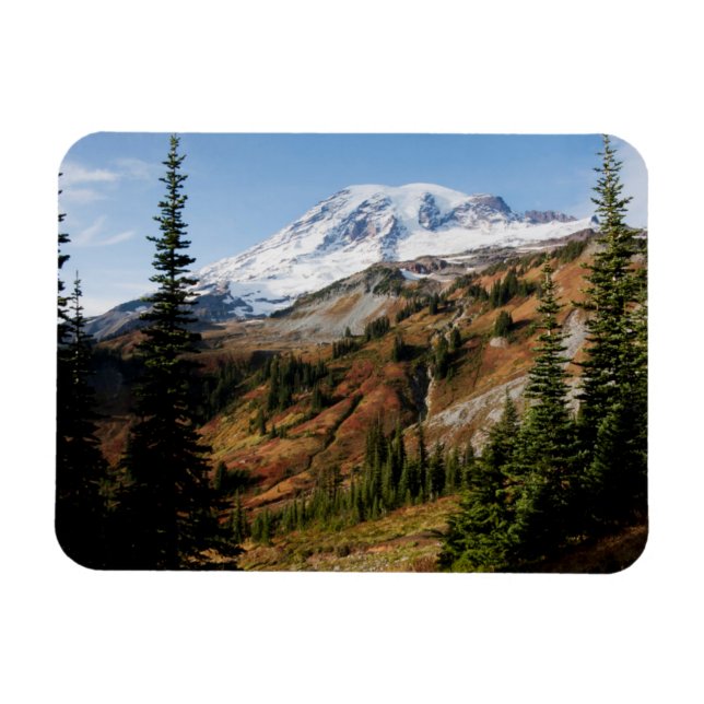 Nationalparken Rainier, hösten Magnet (Horisontell)