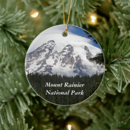 Nationalparken Rainier Julgransprydnad Keramik