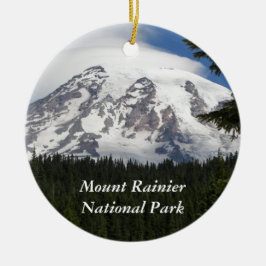 Nationalparken Rainier Julgransprydnad Keramik