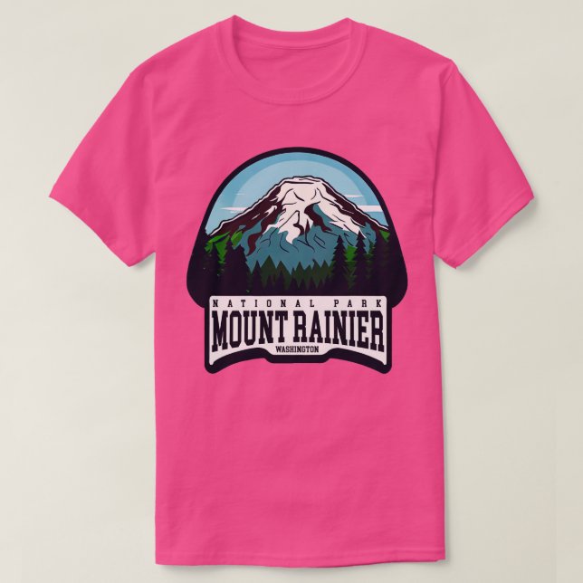Nationalparken Rainier T Shirt (Design framsida)