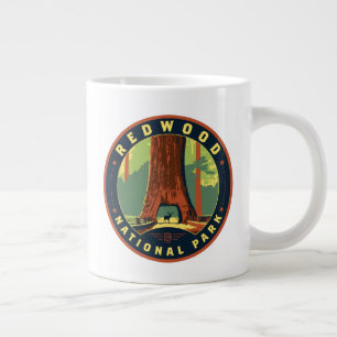 Nationalparken Redwood Jumbo Mugg