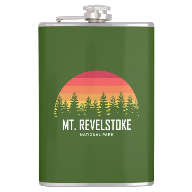 Nationalparken Revelstoke Fickplunta (Framsidan)