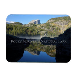 Nationalparken Rocky Mountain Bear Sjö Magnet