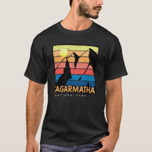Nationalparken Sagarmatha Everest Tibet Nepal 1976 T Shirt