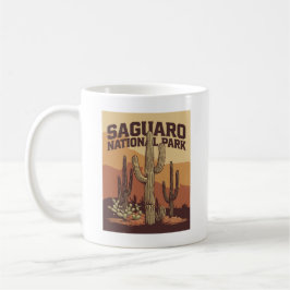 Nationalparken Saguaro Kaffemugg