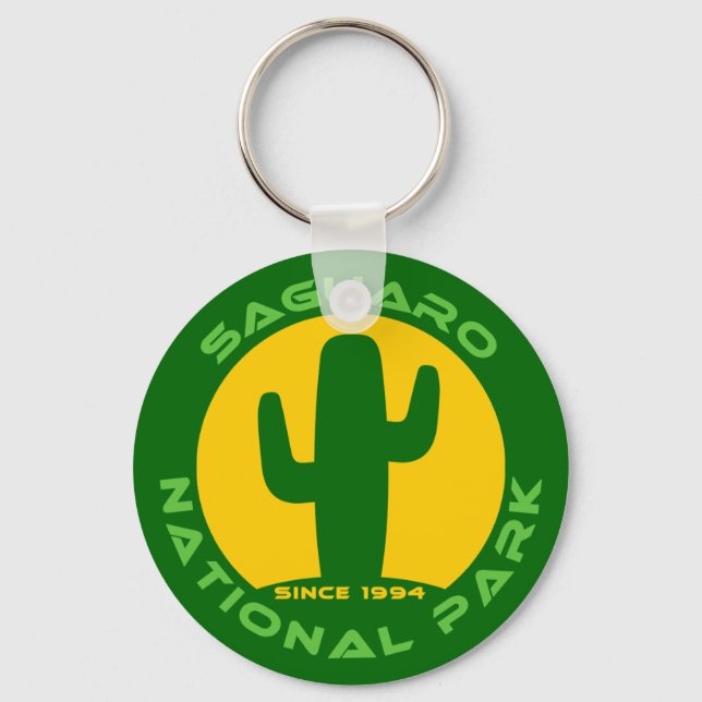 Nationalparken Saguaro Nyckelring (Framsida)