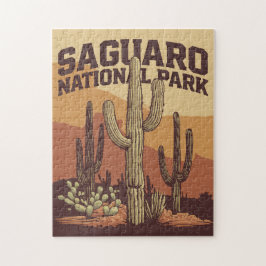 Nationalparken Saguaro Pussel