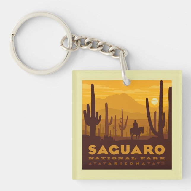 Nationalparken Saguaro Square | Arizona (Framsidan)
