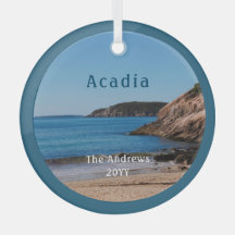 Nationalparken Sand Beach Acadia