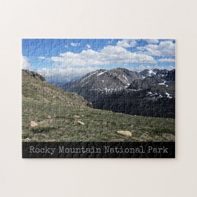 Nationalparken Scenia Rocky Mountain Pussel (Horisontell)