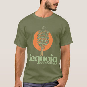 Nationalparken Sequoia, general Sherman Träd T Shirt