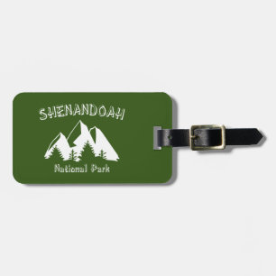 Nationalparken Shenandoah Bagagebricka