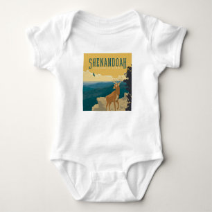 Nationalparken Shenandoah HJORT T Shirt