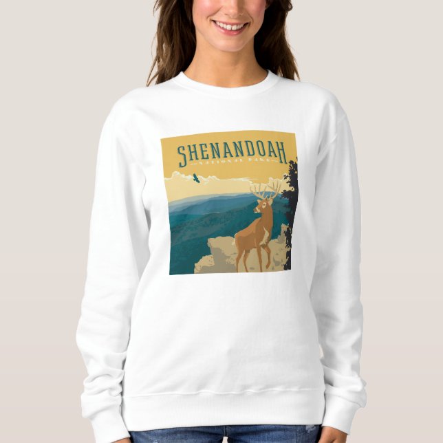 Nationalparken Shenandoah | HJORT T Shirt (Framsida)
