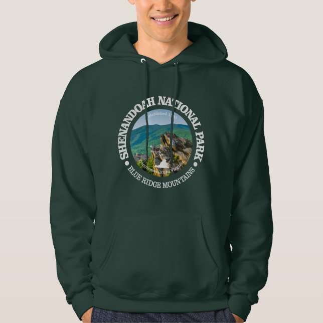 Nationalparken Shenandoah Hoodie (Framsida)