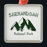 Nationalparken Shenandoah Julgransprydnad Metall<br><div class="desc">Med Skyline Drive,  ändlösa berg och mångsidigt vilt har Shenandoah allt!</div>