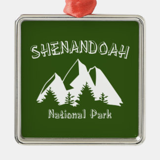 Nationalparken Shenandoah Julgransprydnad Metall